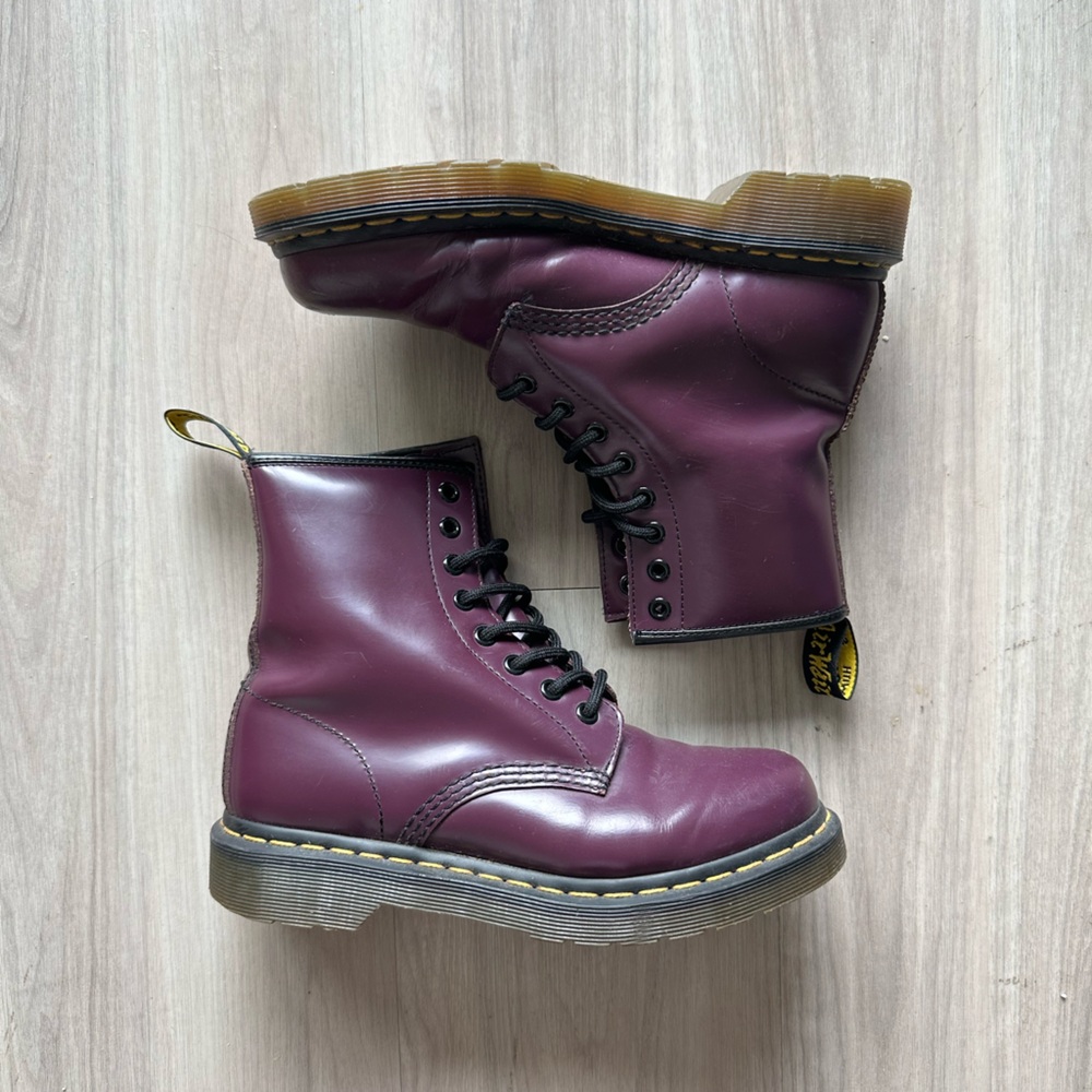 Purple Dr. Martens